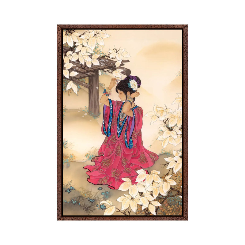 Perfection - Painting on Canvas, 66.04 cm H x 45.72 cm W, Classic Brown Wood Framed