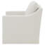 Fauteuil d'appoint pivotant beige Merced
