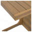 Table de bout en C brun
