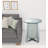Glass Top End Table
