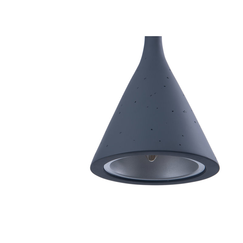 Mokane 1 - Light Black Single Pendant, Grey