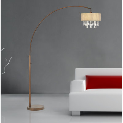 Lampe sur pied en arche 81" Sigourney