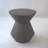 Patio Table Outdoor Corner Table, Faux Terrazzo