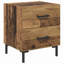 40cm W Manufactured Wood Bedside Table-701965556