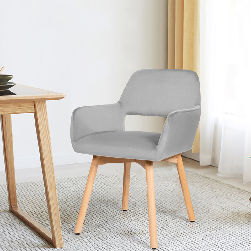 Fauteuil de 21,5 po Asenath, Gris
