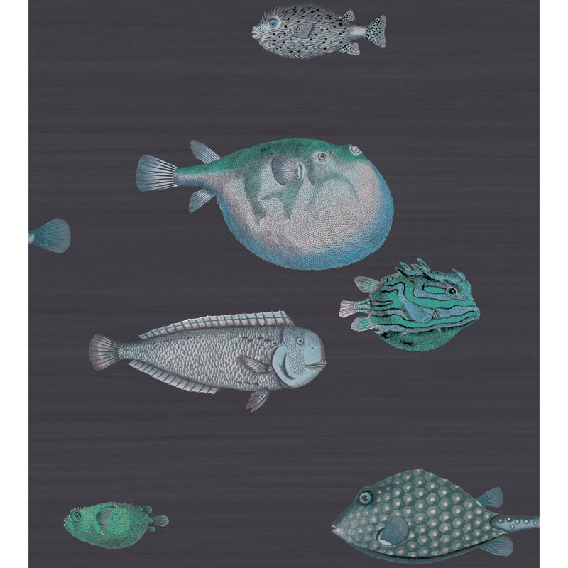 Acquario Wallpaper Roll, Ink