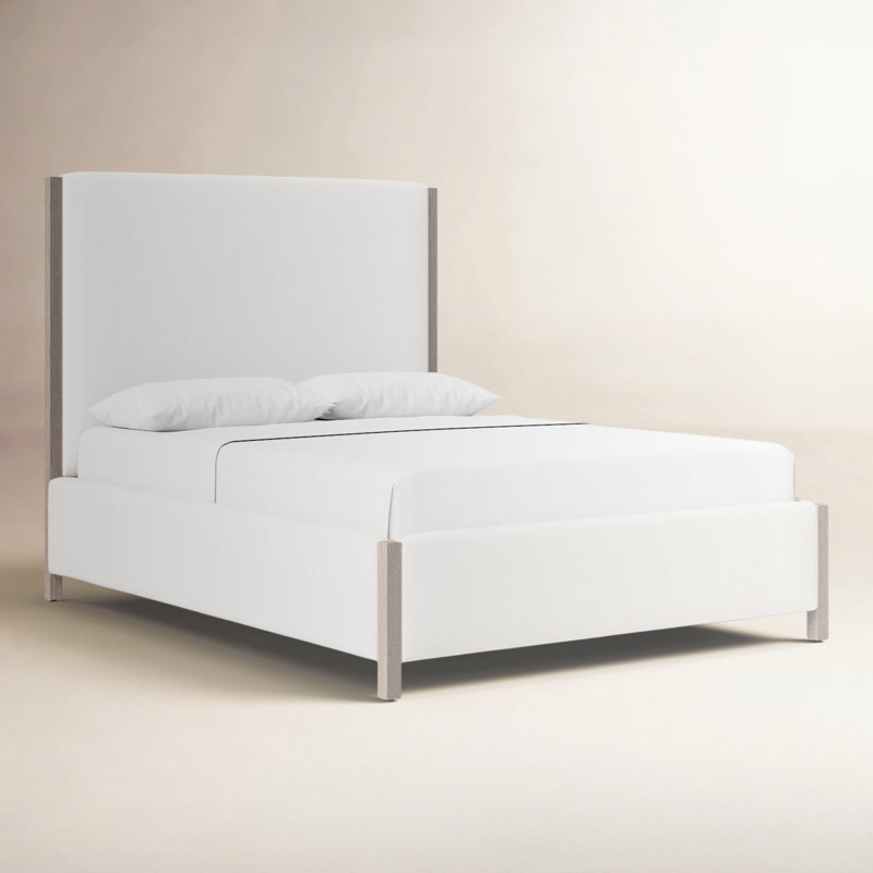 Upholstered Platform Bed, Queen