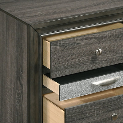3-Drawer Bedroom Nightstand