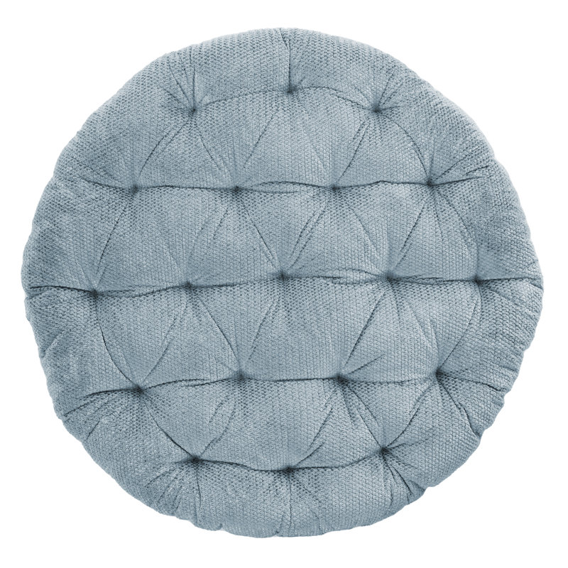 Coussin de siège d'intérieur texturé Papasan, L 48 po x P 48 po, Monument Sutherland