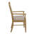 Cipolla Wood Finish Beige Fabric Arm Chair-105513478