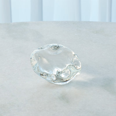 Dimple Paperweight-Clear