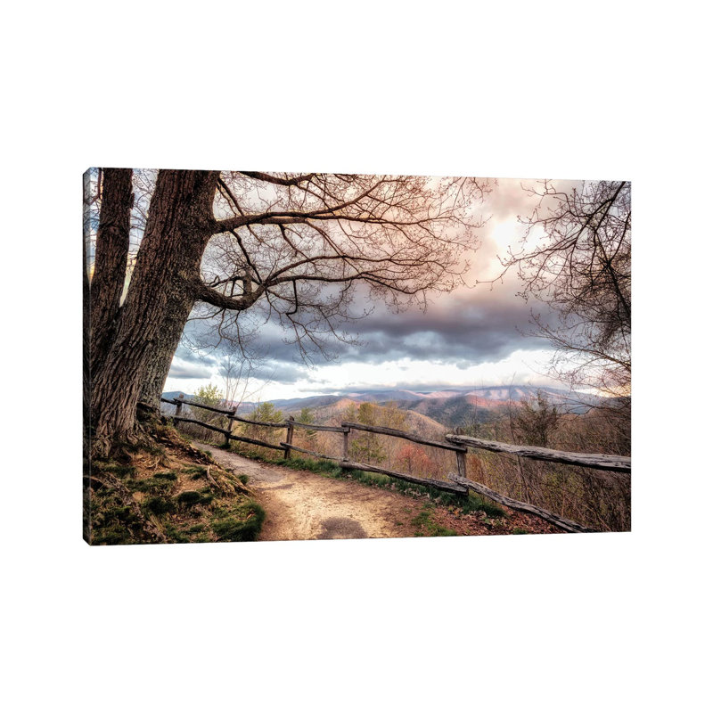 Mountain Walks by Andy Amos - Print on Canvas, Wrapped Canvas, 20.32cm H x 30.48cm W x 1.91cm D
