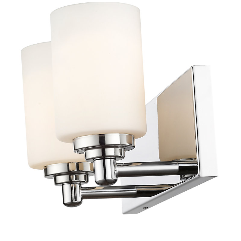 Éclairage de salle de bain à intensité variable 2 lumières DigioVanni, Chrome