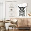 Brampt Happy Alpaca en noir et blanc-108587902