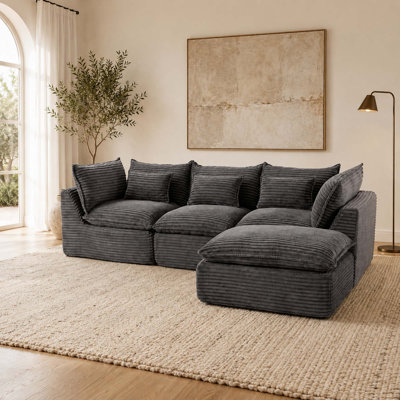 Canapé modulaire Cloud avec assise large et confortable