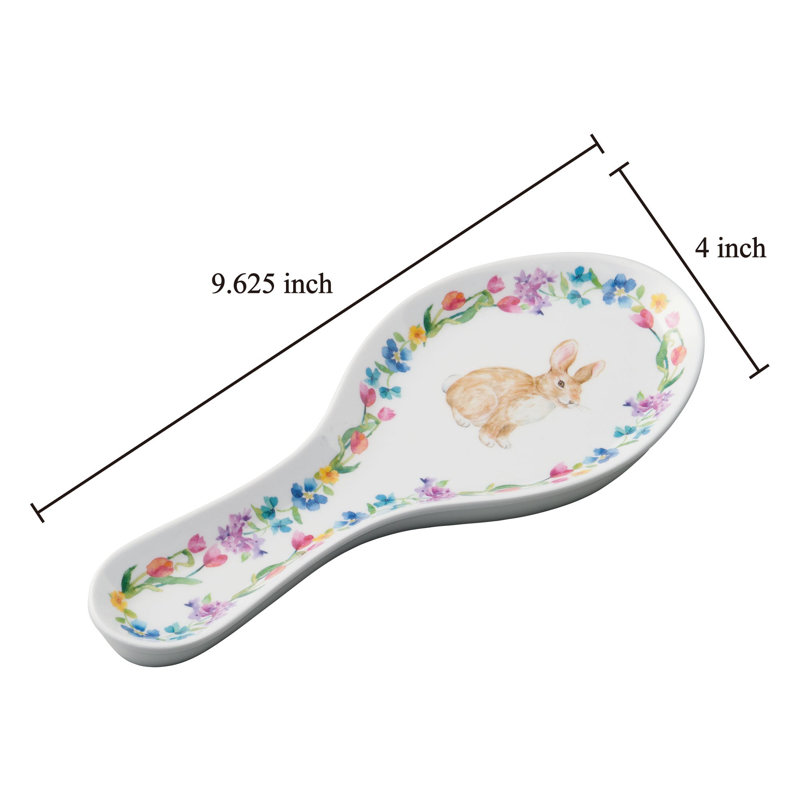 2-Piece Hello Easter Spoon Rest