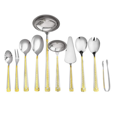 Rosdorf Park Hallen Stainless Steel (18/10) Flatware Set - Service for 12