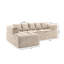 Canapé modulaire avec méridienne Haven-205147330