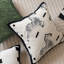 2pcs White Green Throw Pillow Case Cushion for Couch Sofa 18 x 18-Inch