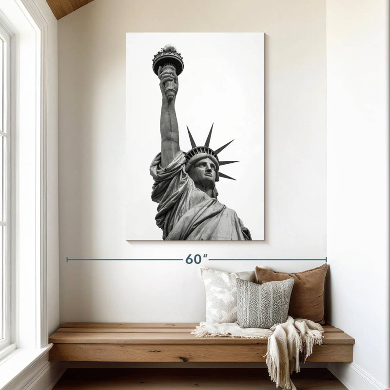 Aime The Statue Of Liberty, 48" H x 32" W