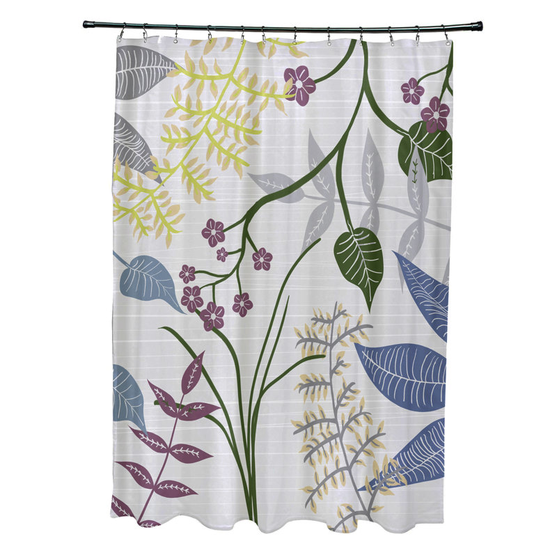 Rideau de douche simple Slezak, gris