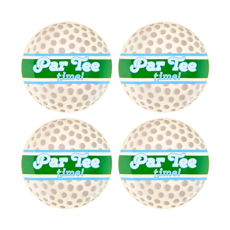 Godinger League Golf Appetizer Plate