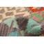 Tapis unique gris de 4 pi 11 po x 6 pi 6 po Hatboro