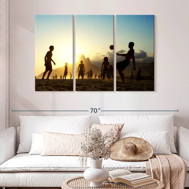 Sireci Sunset Fun Soccer, 36" H x 57" W