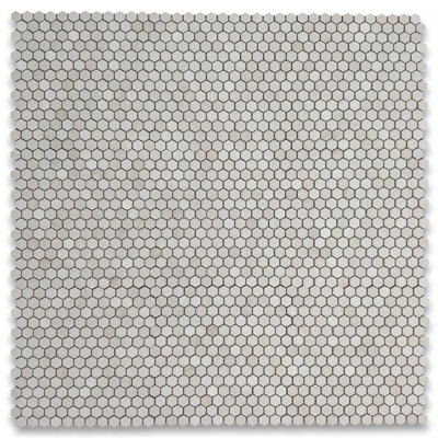 11 in. x 11 in. Marble Tile