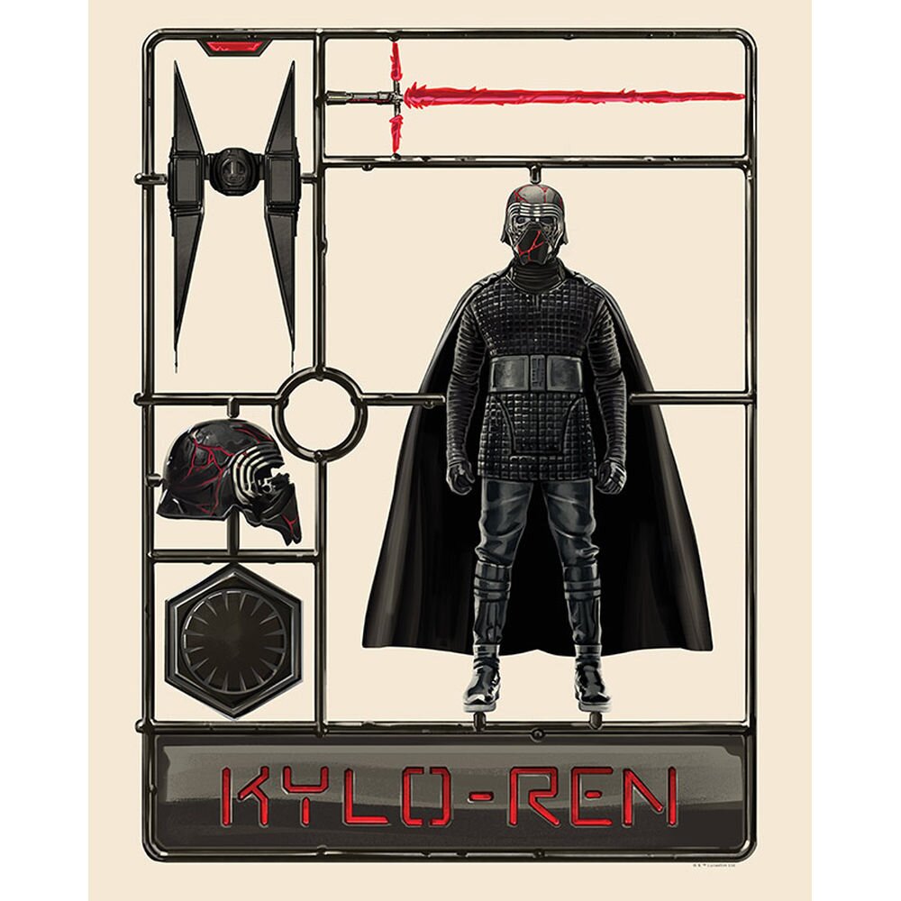 Poster Star Wars Toy Kylo