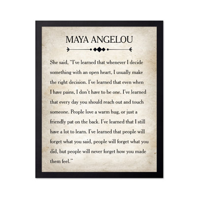 Maya Angelou