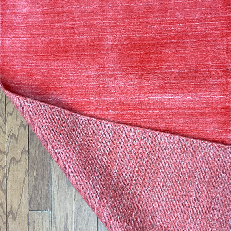  Handmade Modern Gabbeh Bamboo Silk Rug, Tapis de couloir 2 pi 6 po x 10 pi