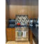 Amari 12x19 Chevron Polished Marble & Aluminum Inlay Mosaic Tile-995789257