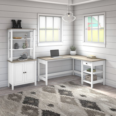 Mayfield 3 Piece Computer Desk Office Set