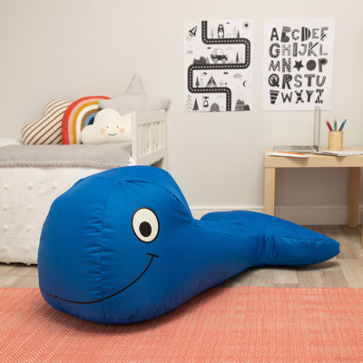 Icon Kids Polyester Outdoor Friendly Refillable Bean Bag Lounger