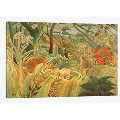 " Tiger In A Tropical Storm (Surprised!), 1891 " by Henri Rousseau