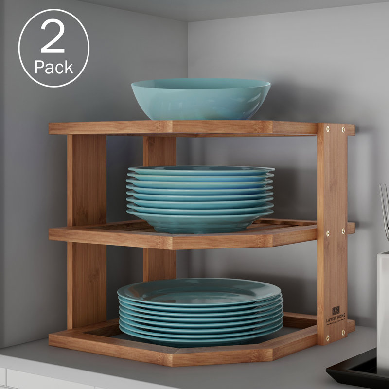 Wood Cabinet Shelving Rack