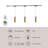 Remuda 3 Light Black dimmable 4000K LED Trilo Track Ceiling Kit-124878804
