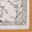 Tapis d'intérieur à motif médaillon à motif floral d'inspiration européenne Paradis-133938208