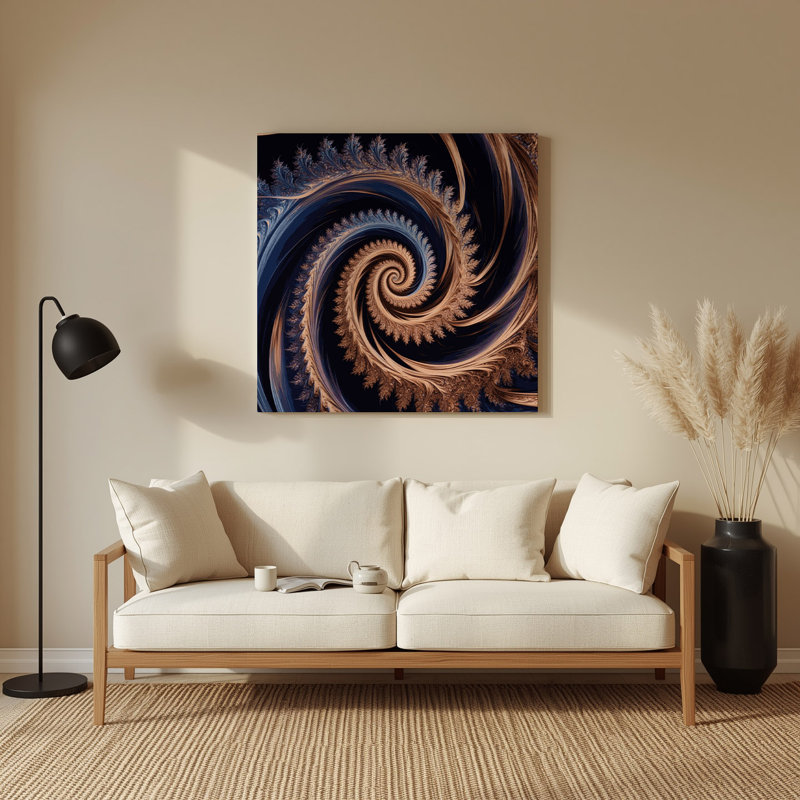 Art mural Sci Fi Fractal dimension