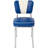 Retro Home Upholstered 'V' Back Dining Chair-18734019