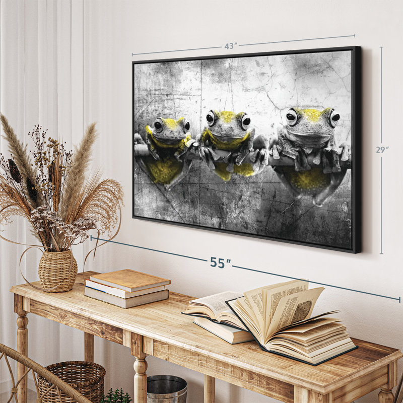 Reproduction d'art sur toile, H 29 po x l 43 po
