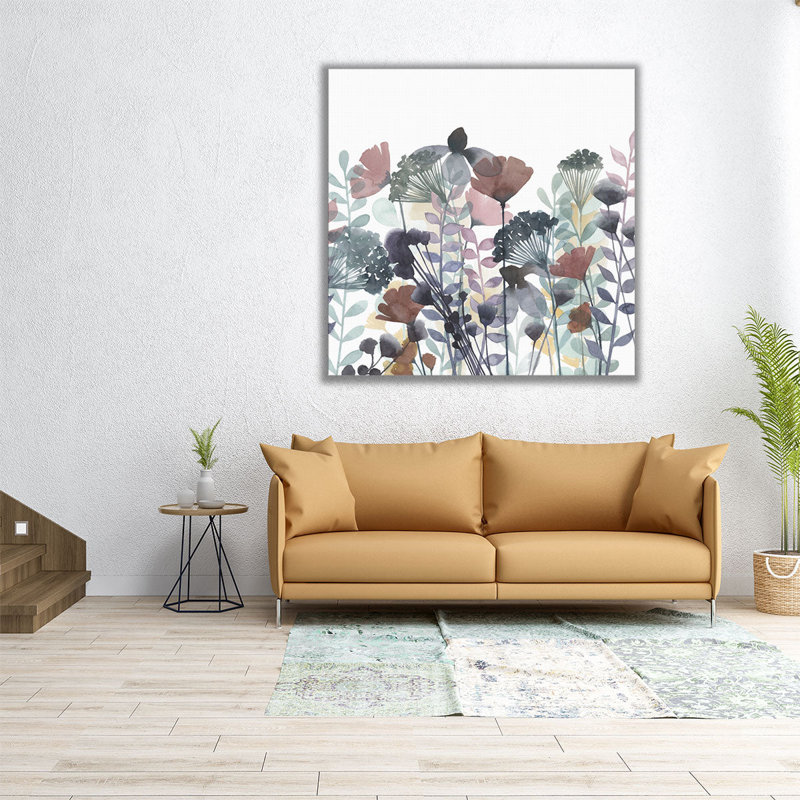 Winsome Flora I - reproduction d'art sur toile, H 20 po x l 20 po