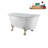 57.5'' x 29.5'' Soaking Acrylic Bathtub-83636142-90752935