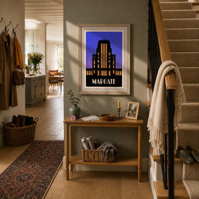 Margate Tower Art Deco - Framed Print
