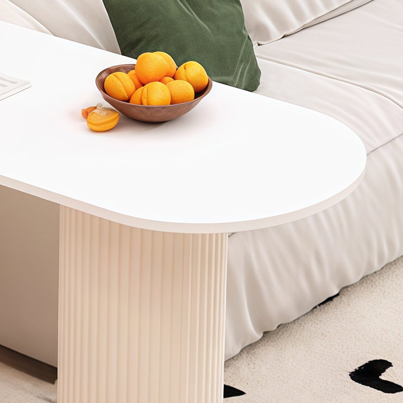 Table de bar crème simple de style crème, H 41,30 po x l 78,70 po x P 19,60 po