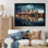 «Dallas Beautiful Cityscape Spot I», reproduction sur toile