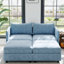 Couches, méridienne de style Mid-Century avec rangement pour petits espaces, salon-1696946320