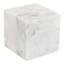 Cora Cube Tabletop Accent Banswara Purple White Marble
