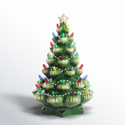 Treasured Traditions Light-Up Tree Figurine